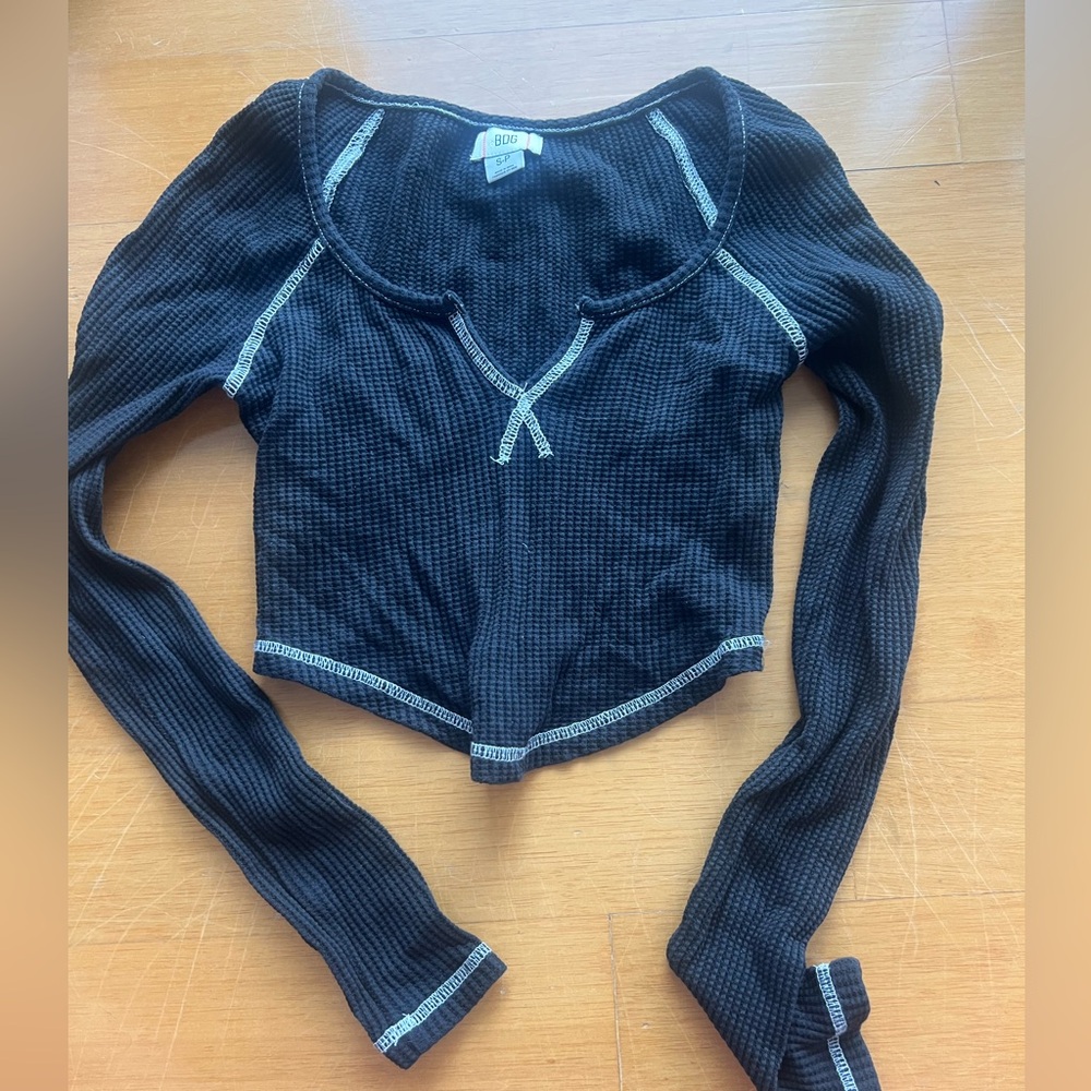 Urban outfitters BDG long sleeve crop top